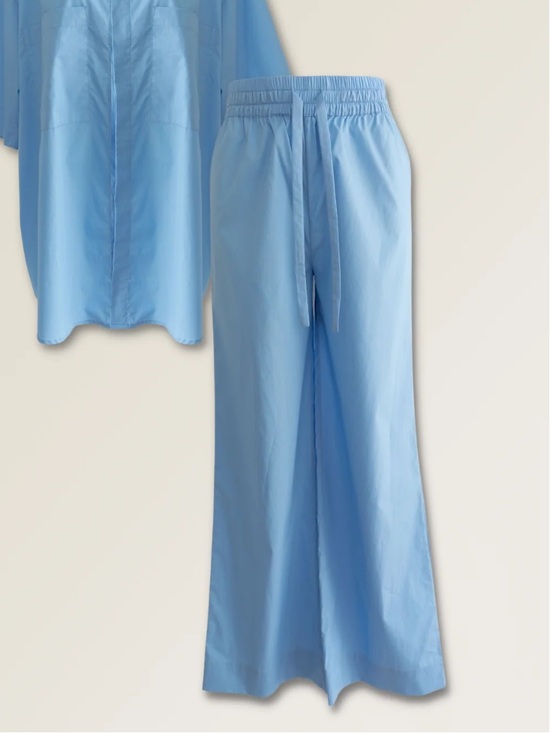 Maison essentiele Other - Maison Essentiel blue cotton pyjama bottoms size XS